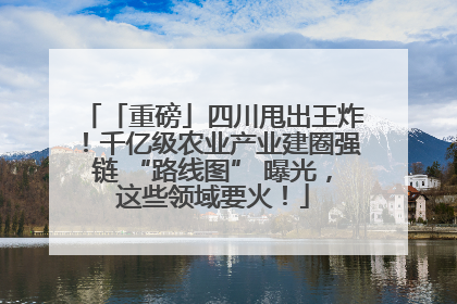 「重磅」四川甩出王炸！千亿级农业产业建圈强链 “路线图” 曝光，这些领域要火！