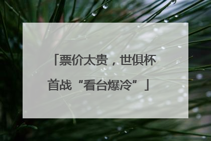 票价太贵，世俱杯首战“看台爆冷”