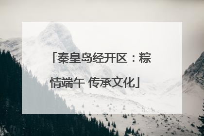 秦皇岛经开区：粽情端午 传承文化