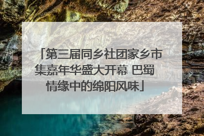 第三届同乡社团家乡市集嘉年华盛大开幕 巴蜀情缘中的绵阳风味
