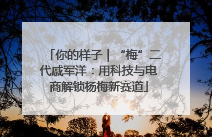 你的样子｜“梅”二代戚军洋：用科技与电商解锁杨梅新赛道