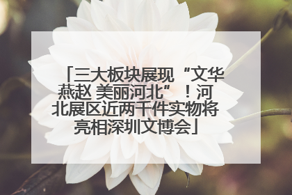 三大板块展现“文华燕赵 美丽河北”！河北展区近两千件实物将亮相深圳文博会