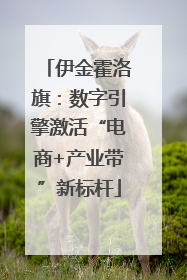 伊金霍洛旗：数字引擎激活“电商+产业带”新标杆