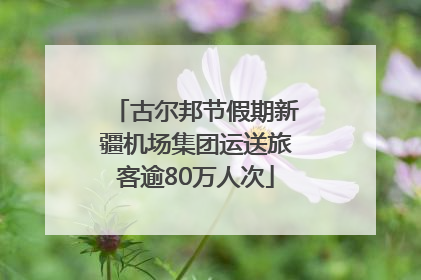 古尔邦节假期新疆机场集团运送旅客逾80万人次
