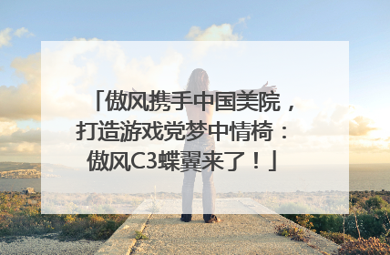 傲风携手中国美院，打造游戏党梦中情椅：傲风C3蝶翼来了！