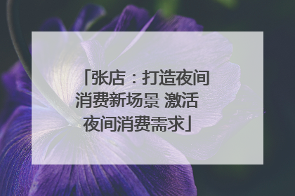 张店：打造夜间消费新场景 激活夜间消费需求
