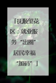 抚顺望花区：就业服务“出圈” 居民幸福“加码”