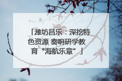 潍坊昌乐：深挖特色资源 奏响研学教育“海航乐章”
