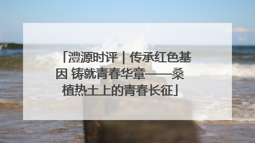 澧源时评｜传承红色基因 铸就青春华章——桑植热土上的青春长征