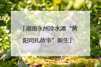 湖南永州冷水滩“黄阳司扎故事”新生
