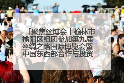 聚焦丝博会丨榆林市榆阳区组团参加第九届丝绸之路国际博览会暨中国东西部合作与投资贸易洽谈会