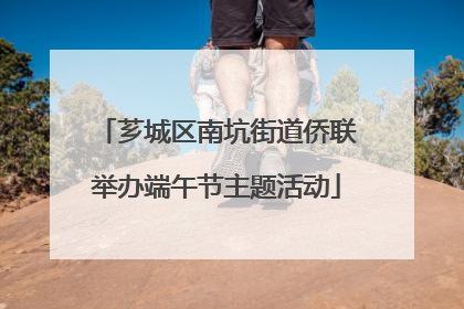 芗城区南坑街道侨联举办端午节主题活动