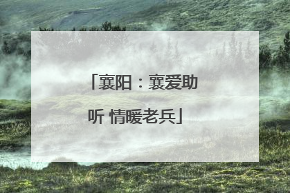 襄阳：襄爱助听 情暖老兵