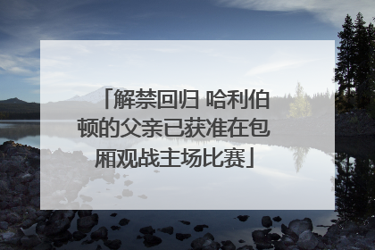 解禁回归 哈利伯顿的父亲已获准在包厢观战主场比赛