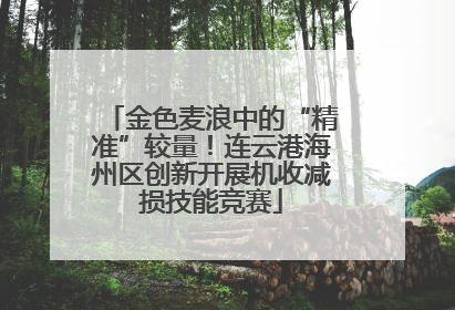 金色麦浪中的“精准”较量！连云港海州区创新开展机收减损技能竞赛