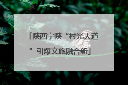陕西宁陕“村光大道”引爆文旅融合新