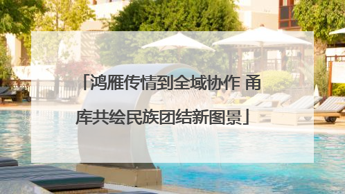 鸿雁传情到全域协作 甬库共绘民族团结新图景