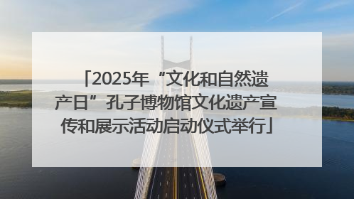 2025年“文化和自然遗产日”孔子博物馆文化遗产宣传和展示活动启动仪式举行