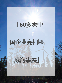 60多家中国企业亮相挪威海事展