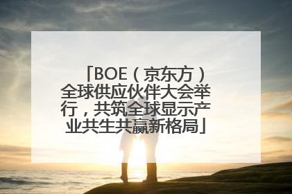 BOE（京东方）全球供应伙伴大会举行，共筑全球显示产业共生共赢新格局