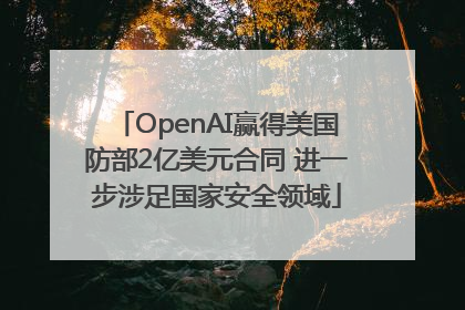 OpenAI赢得美国防部2亿美元合同 进一步涉足国家安全领域